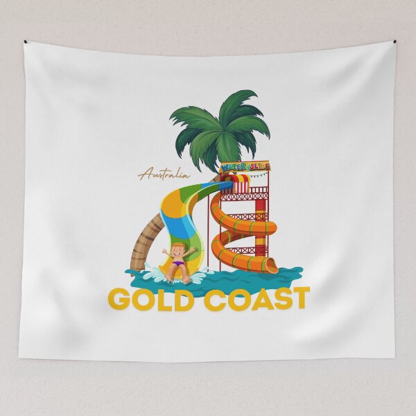 Item preview, Gold Coast QLD Australia, Water Park designed and sold by PurrfectionMeow.