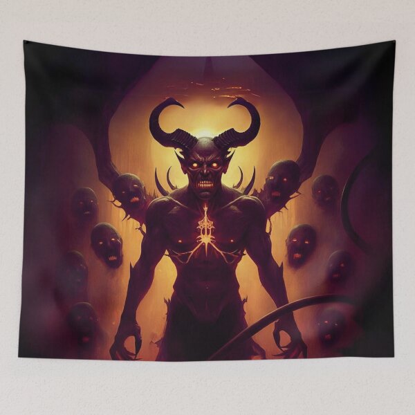 Item preview, Halloween Demon’s Harvest designed and sold by jglobal360.