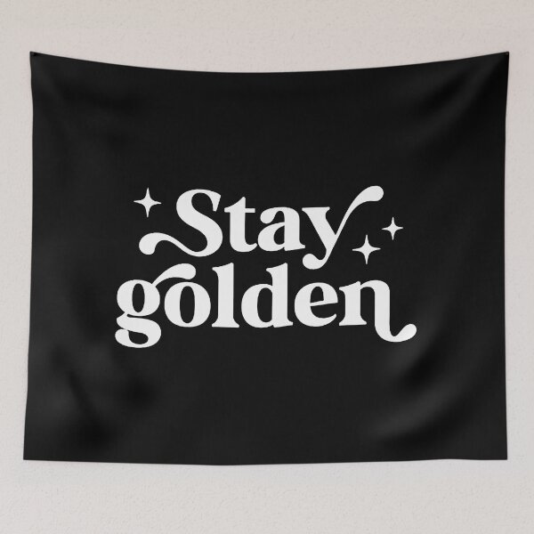 Item preview, Stay Golden New designed and sold by easlypsiko.