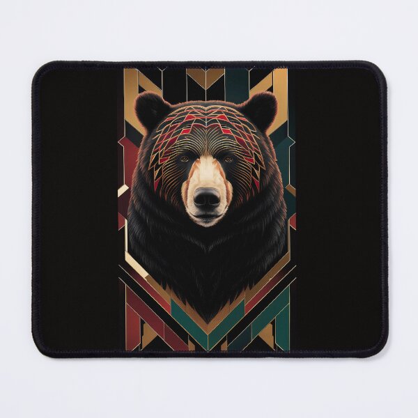 Aperçu de l'œuvre Ours tribal : un voyage artistique numérique créée et vendue par MUV3.