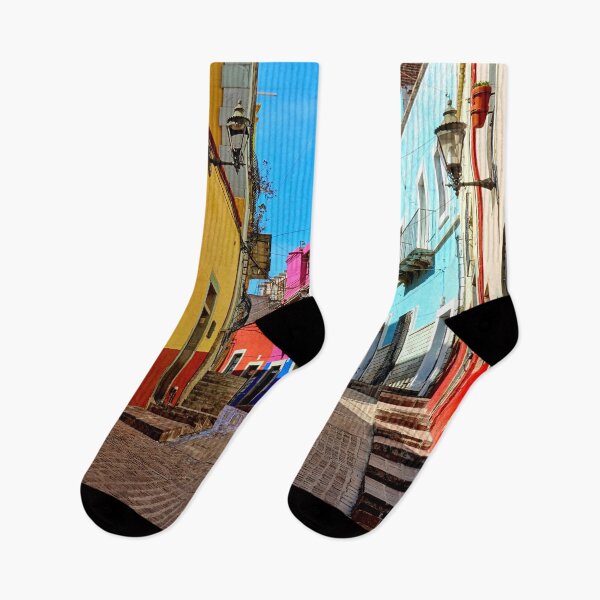 Item preview, The Vibrant Colors of the Streets of Guanajuato designed and sold by franck380.