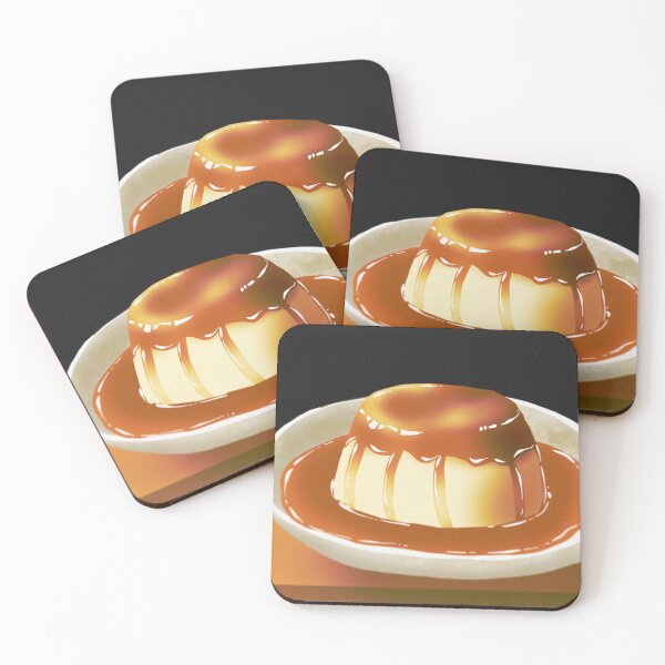 Artikelvorschau, Karamell-Flan-Dessert-Genuss entworfen und verkauft von WindowGleam.