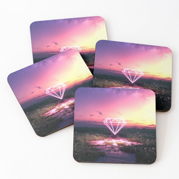 Item preview, Ethereal Neon Diamond at Dusk designed and sold by Exodoi.