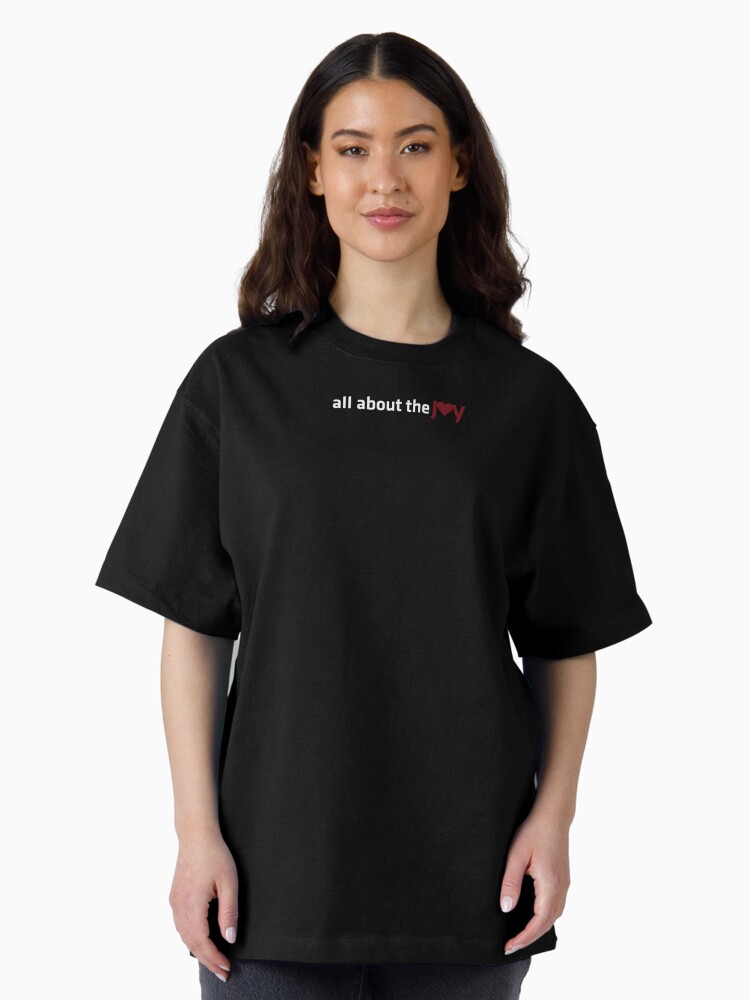 Thumbnail 2 of 7, Oversized T-Shirt, All About The Joy Logo Written Horizontal designed and sold by carmenlezeth.