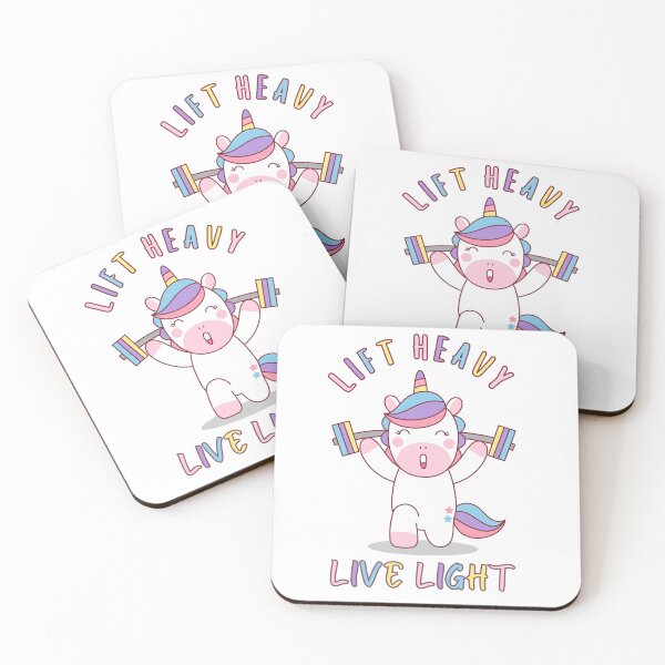 Item preview, Lift Heavy Live Light Unicorn  designed and sold by DesignDazzles.