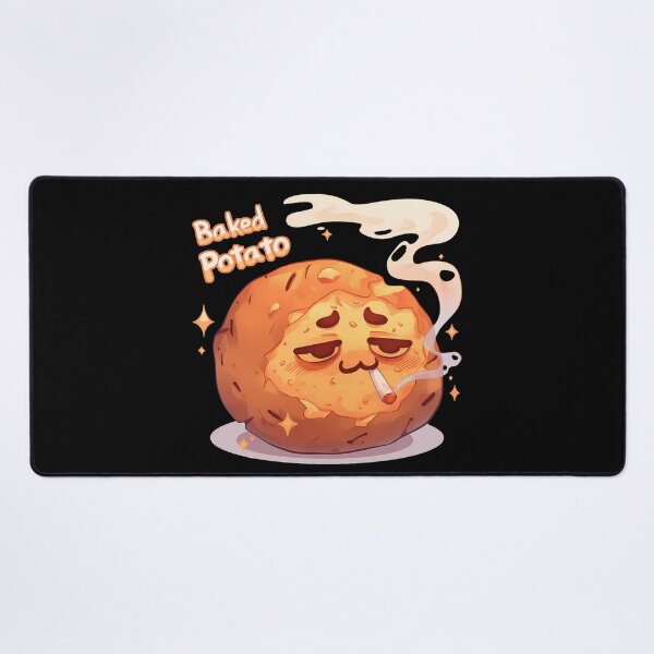 Item preview, Funny Cartoon Stoner Baked Potato designed and sold by BadLuckByDesign.