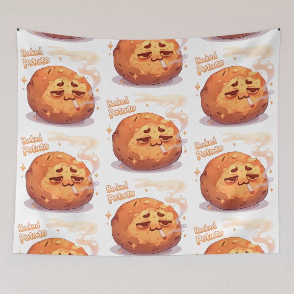Item preview, Divertida caricatura de papa al horno de Stoner designed and sold by BadLuckByDesign.