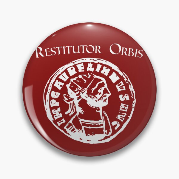 Item preview, Roman Emperor Aurelian Coin Motif Restitutor Orbis designed and sold by Historic-Art.