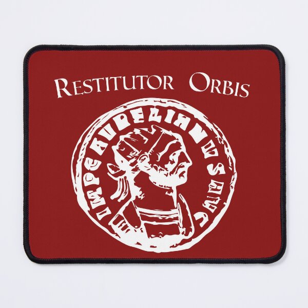Item preview, Roman Emperor Aurelian Coin Motif Restitutor Orbis designed and sold by Historic-Art.