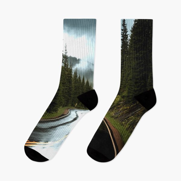 Item preview, Serenity on the Rainy Road designed and sold by Exodoi.