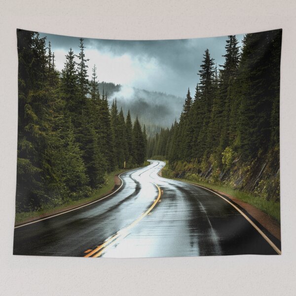 Item preview, Serenity on the Rainy Road designed and sold by Exodoi.