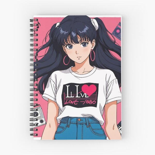 Item preview, the 1980s anime aesthetic `Love Music`. designed and sold by Chills-shop.