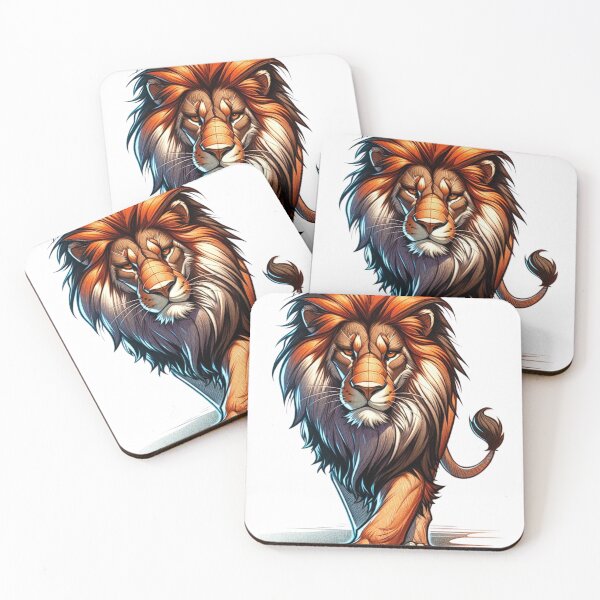 Item preview, Cool Lion Swagger in Sketchy Cartoon Style designed and sold by takeng07.