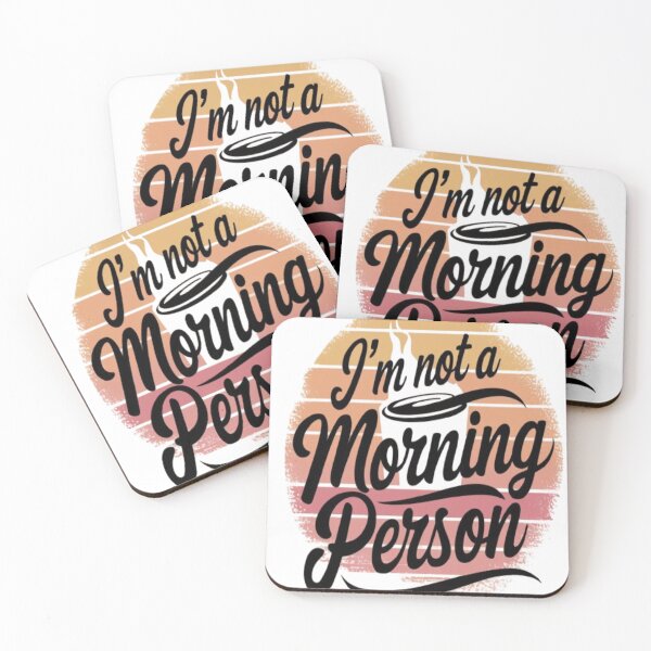 Item preview, I am not a morning person designed and sold by sbrstore.