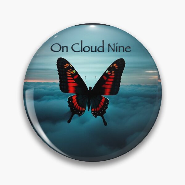 Item preview, On Cloud 9 Red Butterfly  designed and sold by IvaRenee.