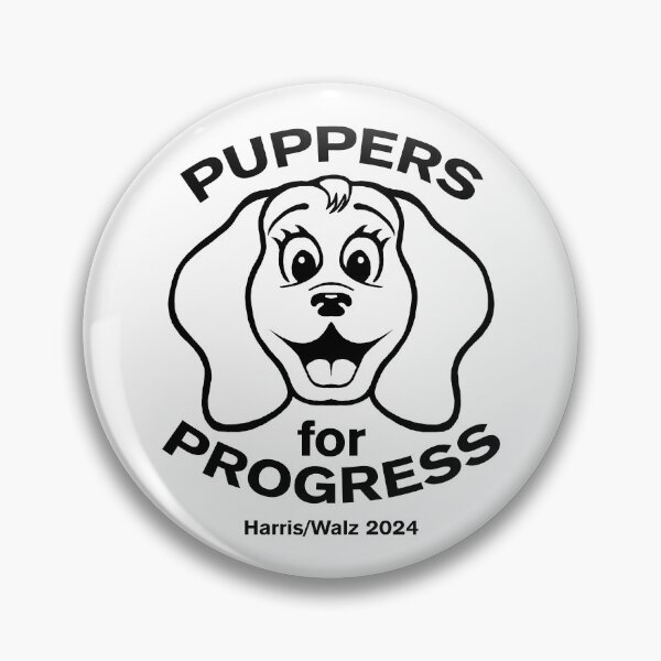 Item preview, Puppers For Progress Harris Walz designed and sold by daemonnoire.