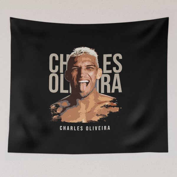 Item preview, Charles Oliveira Smile Fighter designed and sold by Melisavanroy.