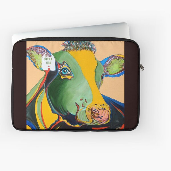 Activist Cow Laptop Sleeve