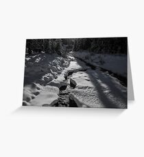 sun vs shadow Greeting Card