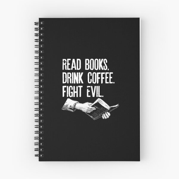 Item preview, Read Books. Drink Coffee. Fight Evil designed and sold by kevzadevinca.