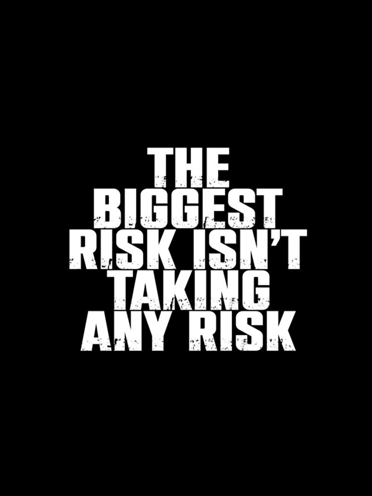 Thumbnail 4 of 4, iPhone Case, The Biggest Risk Isn't Taking Any Risk! designed and sold by LAPRADEENT.