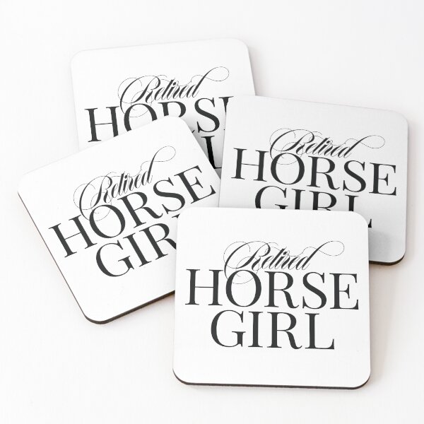 Item preview, Retired Horse Girl Minimalist Graphic designed and sold by NealieSmith.