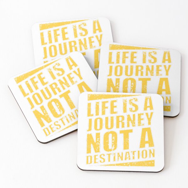 Item preview, Life is a Journey, Not a Destination! designed and sold by LAPRADEENT.
