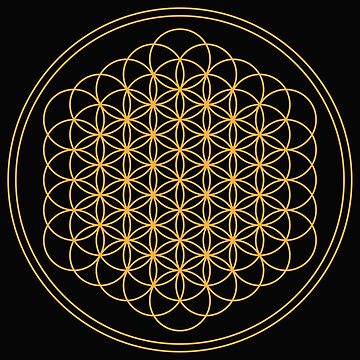 Artwork thumbnail, "Sempiternal" Flower of Life by 3BeatDesigns