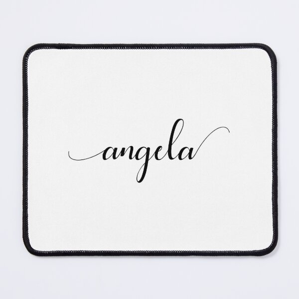 Item preview, Angela - Custom name on delicate black cursive font designed and sold by To the Lua.