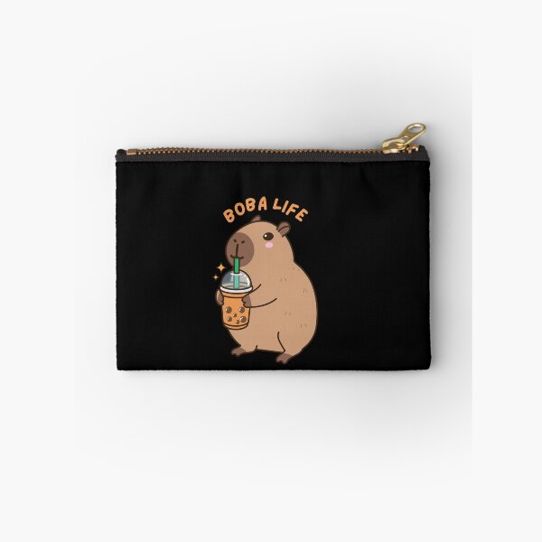 Item preview, Cute boba Tea Lover capybara designed and sold by Artistusha.