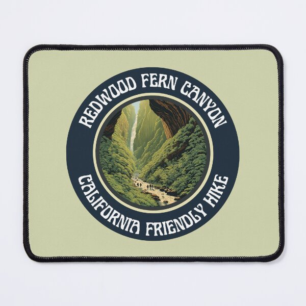 Item preview, Green Fern Canyon Beautiful Vintage Trail Hikers designed and sold by FociCreate.