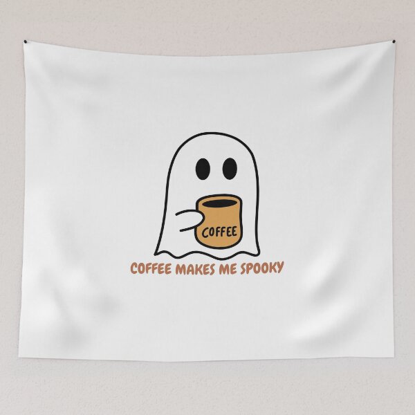 Item preview, Coffee Makes Me Spooky designed and sold by CoolCrap-.