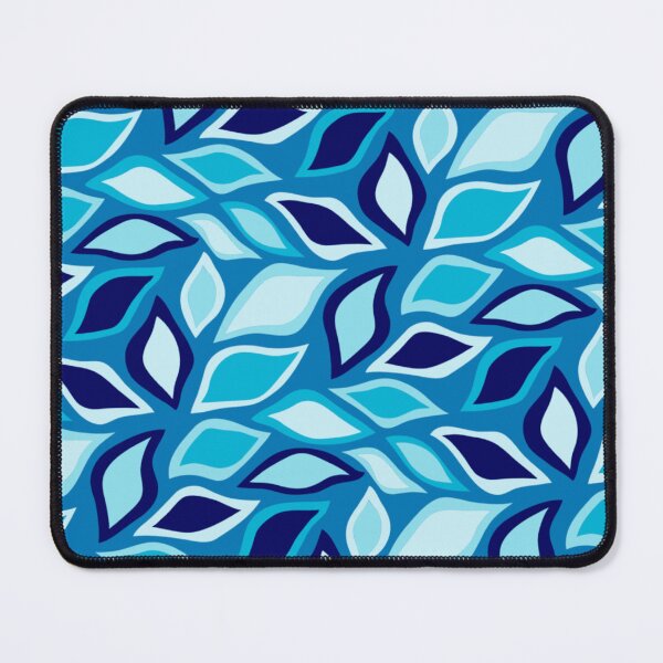 Item preview, LEAF PRINT, CLASSIC PATTERNS, SHADES OF BLUE designed and sold by larissa-myrie.