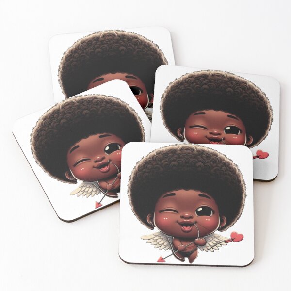 Item preview, Afro puff cupid designed and sold by SNjau.