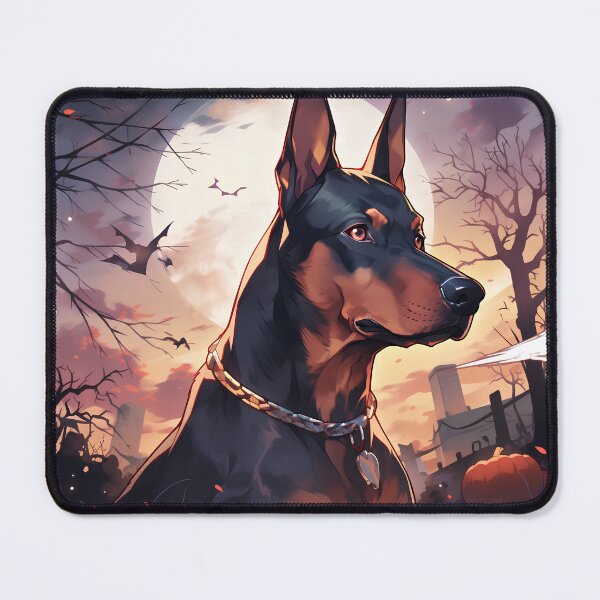 Item preview, Male Doberman, the ultimate lover on Halloween night designed and sold by MinimalSim.