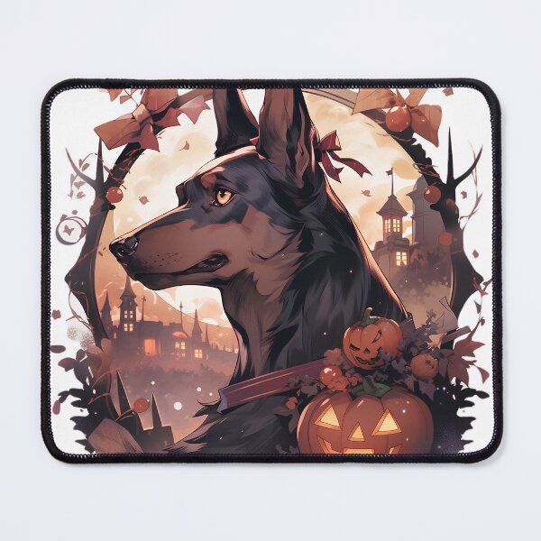 Item preview, Female Doberman, the ultimate lover on Halloween night designed and sold by MinimalSim.