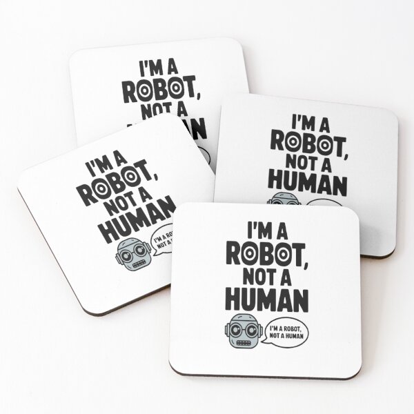 Item preview, I am a Robot not a Human designed and sold by sbrstore.