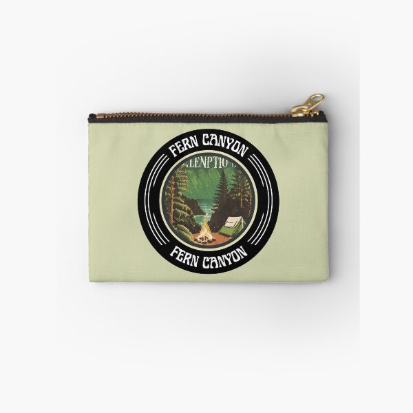 Item preview, Vintage Illustration of Fern Canyon Hike Canyoning Beautiful Camping designed and sold by FociCreate.