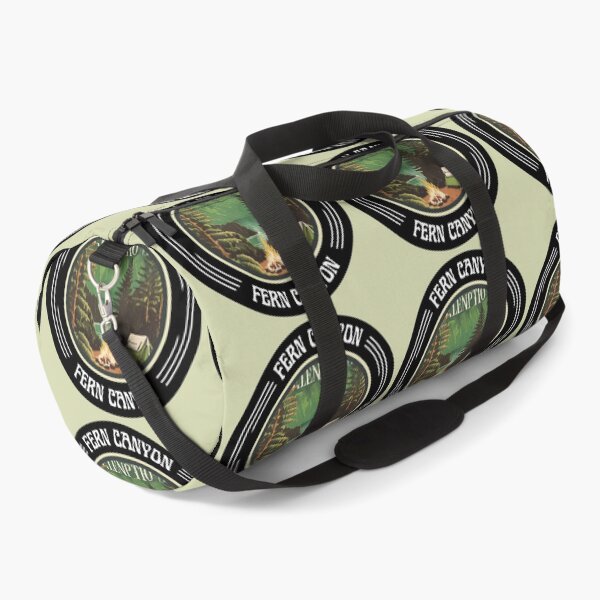 Item preview, Vintage Illustration of Fern Canyon Hike Canyoning Beautiful Camping designed and sold by FociCreate.
