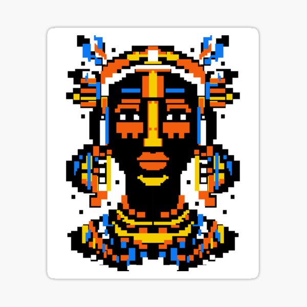 Item preview, African American Pixel Article  designed and sold by pupumoo.