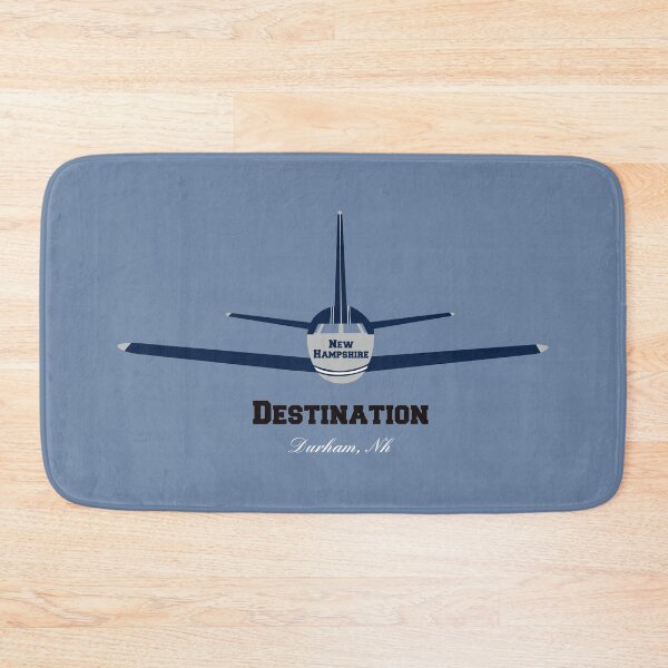 Item preview, Destination Durham New Hampshire NH Airplane Airport Logo  designed and sold by Lartheviking.