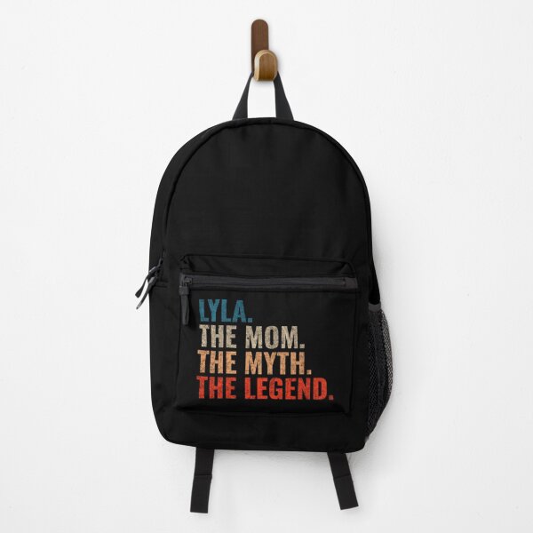 Item preview, Lyla The Mom The Myth The Legend Lyla Name Retro 70s distress designed and sold by Teelogic.