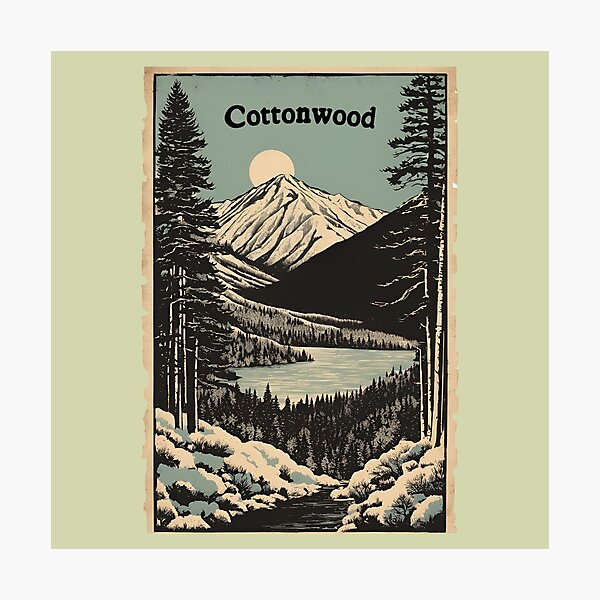 Item preview, Vintage Big Cottonwood Canyon Hike Canyoning Superpower designed and sold by FociCreate.