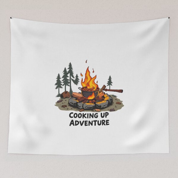 Item preview, Campfire Cooking designed and sold by Quirkhive.