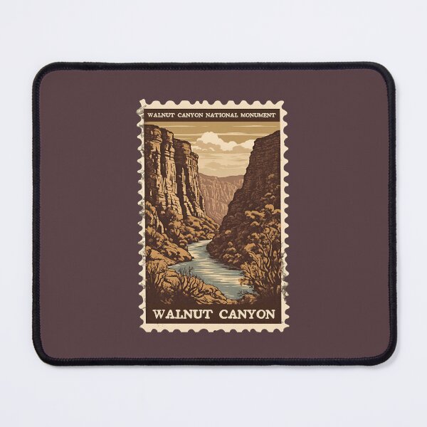 Item preview, Vintage Walnut Canyon Canyoning Hike and Climbing Monument designed and sold by FociCreate.