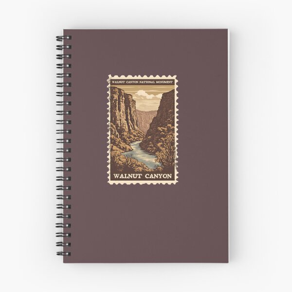 Item preview, Vintage Walnut Canyon Canyoning Hike and Climbing Monument designed and sold by FociCreate.