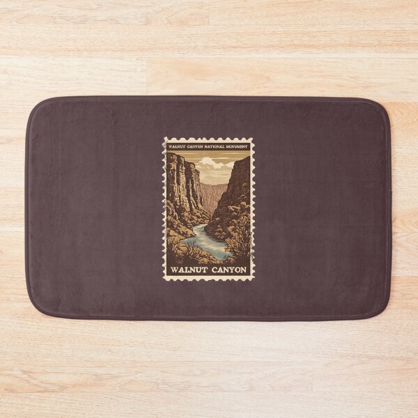 Item preview, Vintage Walnut Canyon Canyoning Hike and Climbing Monument designed and sold by FociCreate.