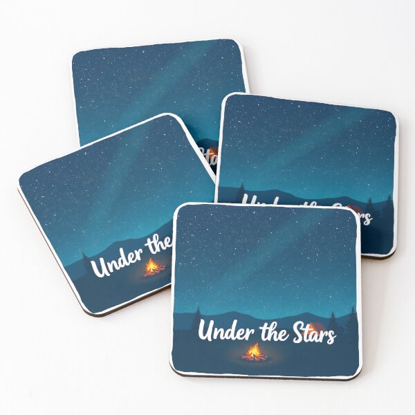Item preview, Nighttime Camping Scene designed and sold by Quirkhive.