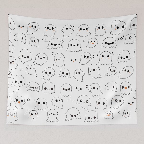 Item preview, Cute Ghosts Pattern No.2 designed and sold by I3ackSmall.