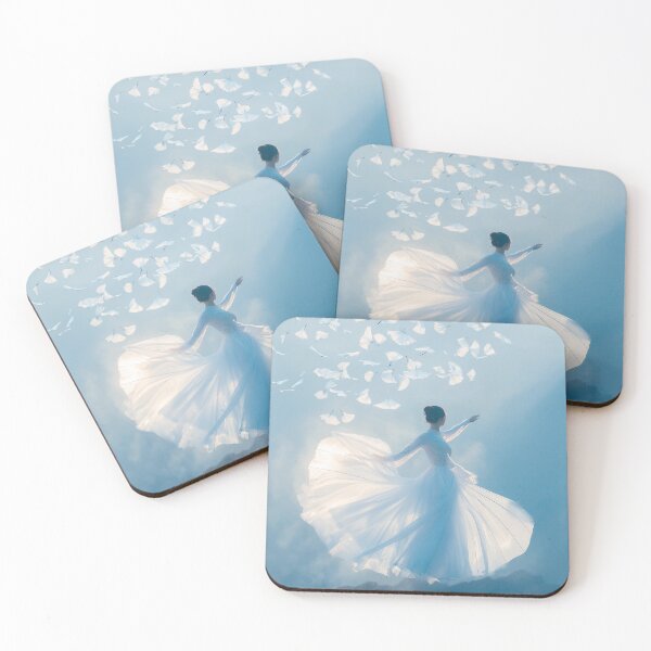 Item preview, Sunrise Dance with Glowing Birds and Feathers designed and sold by put1mali19.